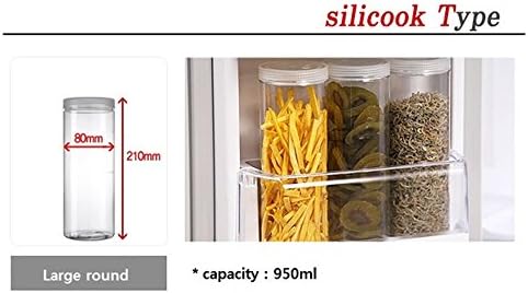 [Silicook]fridge Storage Container Cylinder D Set (10pc Set) /Made in Korea