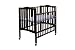 Dream On Me Folding 2-in-1 Portable Crib - Cherry