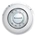 Honeywell CT87N1001 The Round Heat/Cool Manual Thermostat, White, Large