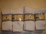 Women's 9-11 White Diabetic Socks Sole Pleasers by the makers of Physcian's Choice