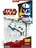 Star Wars 2009 Clone Wars Animated Action Figure CW-20 Clone Trooper Denal