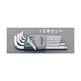 EA683BD 1/16"-3/8" 12本組六角棒レンチ(ﾎﾞｰﾙﾎﾟｲﾝﾄ) [その他]