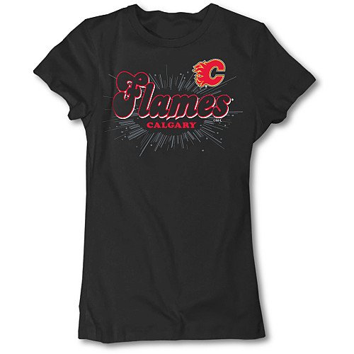 5Th And Ocean Calgary Flames Women's S/S Tee Medium