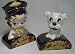 Kitchen & Housewares : Betty Boop Biker Betty & Pudgy Salt and Pepper Shakers Set