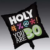 Holy Bleep 30 - Foil Balloon