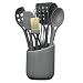 Kitchen Essentials® by Calphalon® 8-pc. Utensil Set with Crock - Gray