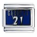 Nba Garnett #21 Licensed Sports Italian Charms Bracelet Link