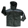 Sportier - Boys Hooded Winter Jacket, Black