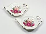 Teabag Caddy - Tea Service - Sandra's Rose Chintz