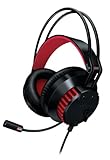 Alle 5 Bild(er) anzeigen Philips SHG8200/10 Gaming PC-Kopfhörer 40mm inkl. Lautstärkeregler schwarz/rot