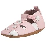 Robeez Soft Soles Blossom Sandal (Infant/Toddler),Pastel Pink,6-12 Months (2.5-4 M US Infant)
