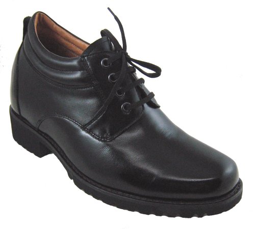 CALDEN - K78555 - 4 Inches Taller - Size 11 D US - Height Increasing Elevator Shoes (Black Dress Boots)