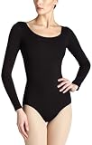 Capezio Women's Long Sleeve Leotard - Black - Large