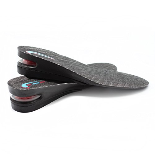 footinsole 1.97 Inche Air up Height Increase Elevator Shoe Insoles Lift Taller Pads Best Shoe Inserts (Large(US size 7~11))