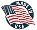 Video Surveillance Sign Stickers,(4 Pack) 5x5 4 Mil Sleek Vinyl Decal Stickers Weather Resistant Long Lasting UV Protected/Waterproof, Made in USA