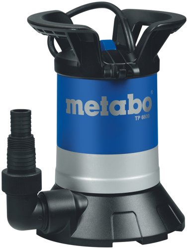 Metabo 250660000 Klarwasser-Tauchpumpe TP6600S, 250W, 230Volt, 50Hz
