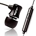 JBuds J3M Micro Atomic In-Ear Earbuds Style Headphones with Mic (Jet Black)