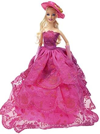 Banana Kong Doll's Graceful Feast Dress Gown With Hat
