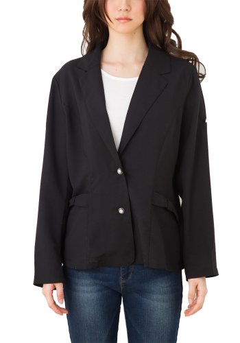 (ゴールドジャパン)Goldjapan 大きいサイズ レディース ジャケット 春ジャケット ブラック 黒 薄手 ベージュ