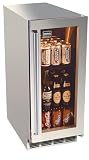 Kalamazoo 15-inch Outdoor Glass-Door Refrigerator