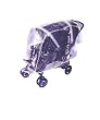 Comfy Baby Rain Cover for Twin Limo Tandem 2 Canopy Double Strollers - Navy - one color, one size