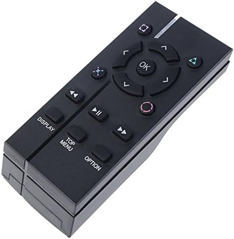 Wire Factory 1 x Wireless Media Remote Controller with Receiver For PS4 (Black)
