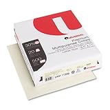 UNIVERSAL PRODUCTS / UNV11208 / Premium Color Copy/Laser Paper, Ivory, 20lb, Letter, 500 Sheets / Sold as 1 RM