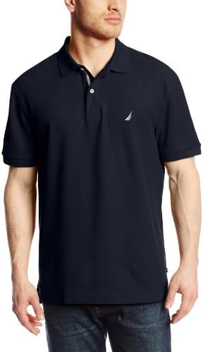 Nautica Men's Short-Sleeve Solid Deck Polo Shirt