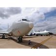 E-8C Joint Surveillance Target Attack Radar System and a RC-135V/W Rivet Joint Aircraft Art Photographic Poster Print by Stocktrek Images, 56x42