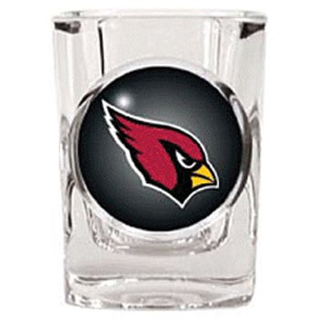 Arizona Cardinals Square Shot Glass - 2 oz. (Quantity of 1)