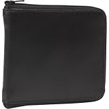 Derek Alexander Leather Zip Around Wallet