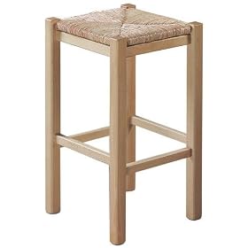 Ravenna Counter Stool Rush Seat Natural by Home Decorators Collection