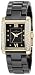 AK Anne Klein Women's 10/9922BKBK Swarovski Crystal Accented Gold-Tone Black Ceramic Bracelet Watch picture