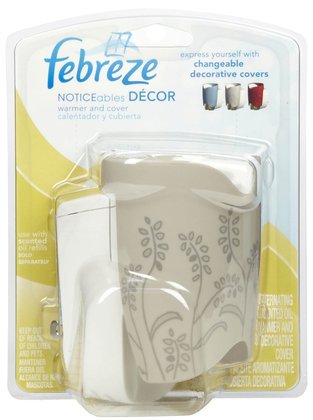 Febreze NOTICEables Decor Warmer and Cover-Grey (Quantity of 6)