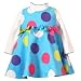 Baby : Clearance Bright Turquoise Dotted Corduroy Dress and Onesie 3M (H609997)