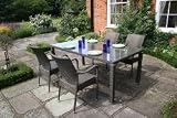 gf4u Bridgman Bronze 180cm Eton Dining Table Set