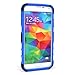 Cush Cases Heavy Duty Rugged Cover Case for Samsung Galaxy S5 SmartPhone - BLUE (This case will NOT fit S5 Active)