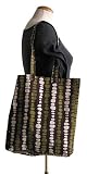 Tilsa Chocolate Cotton Tote 41LsSO02mhL. SL160 Tilsa Chocolate Cotton Tote