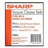 Sharp Replacement Vacuum Belts, 2-Pack