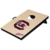 South Carolina Gamecocks USC NCAA Desk Table Top Bean Bag Toss Wood Grain