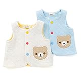 Piccolo(ピッコロ) ベスト (50～80cm) キムラタンの子供服 (34357-163) サックス 50～80