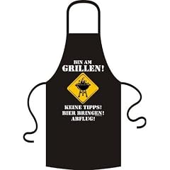 Fun Grillsch�rze Sch�rze "Bin am Grillen"
