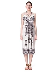 V-neck Summer Polyester Empire   Waistline Glittering Lace General Print  Dress