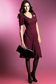 125 Years Short Sleeve Cutwork Dress