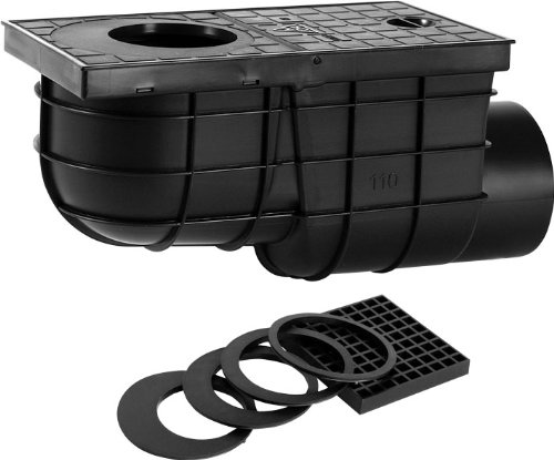  Regensinkkasten-Regenrohrablauf-Regenwasserablauf-DN 110 (325-D)