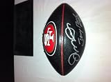Joe Montana & Jerry Rice Autographed Hand Signed Commemorative 49ers Football
