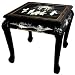 Asian Fine Furniture & D&eacute;cor - 21.5" Claw Foot Design Lacquer Oriental End Table - 3 Color Choices