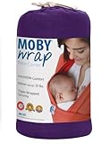 Moby Wrap Moderns 100% Cotton Baby Carrier, Majestic