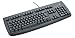 Logitech Deluxe 250 Tastatur USB schnurgebunden schwarz OEM