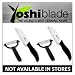 Yoshi Blade Ceramic Knife - Includes 2 Knives and 2 Peelers - Original As Seen on TV